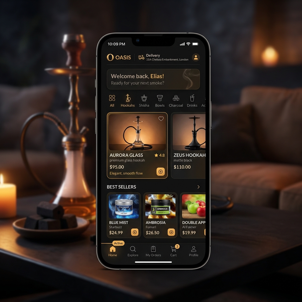 Hookah Butler App