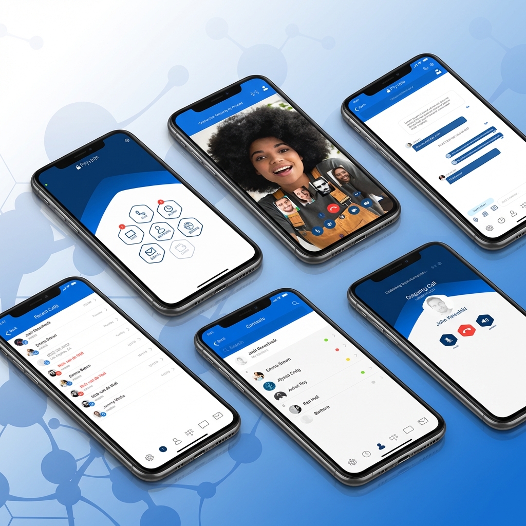 Pryvate Messenger App