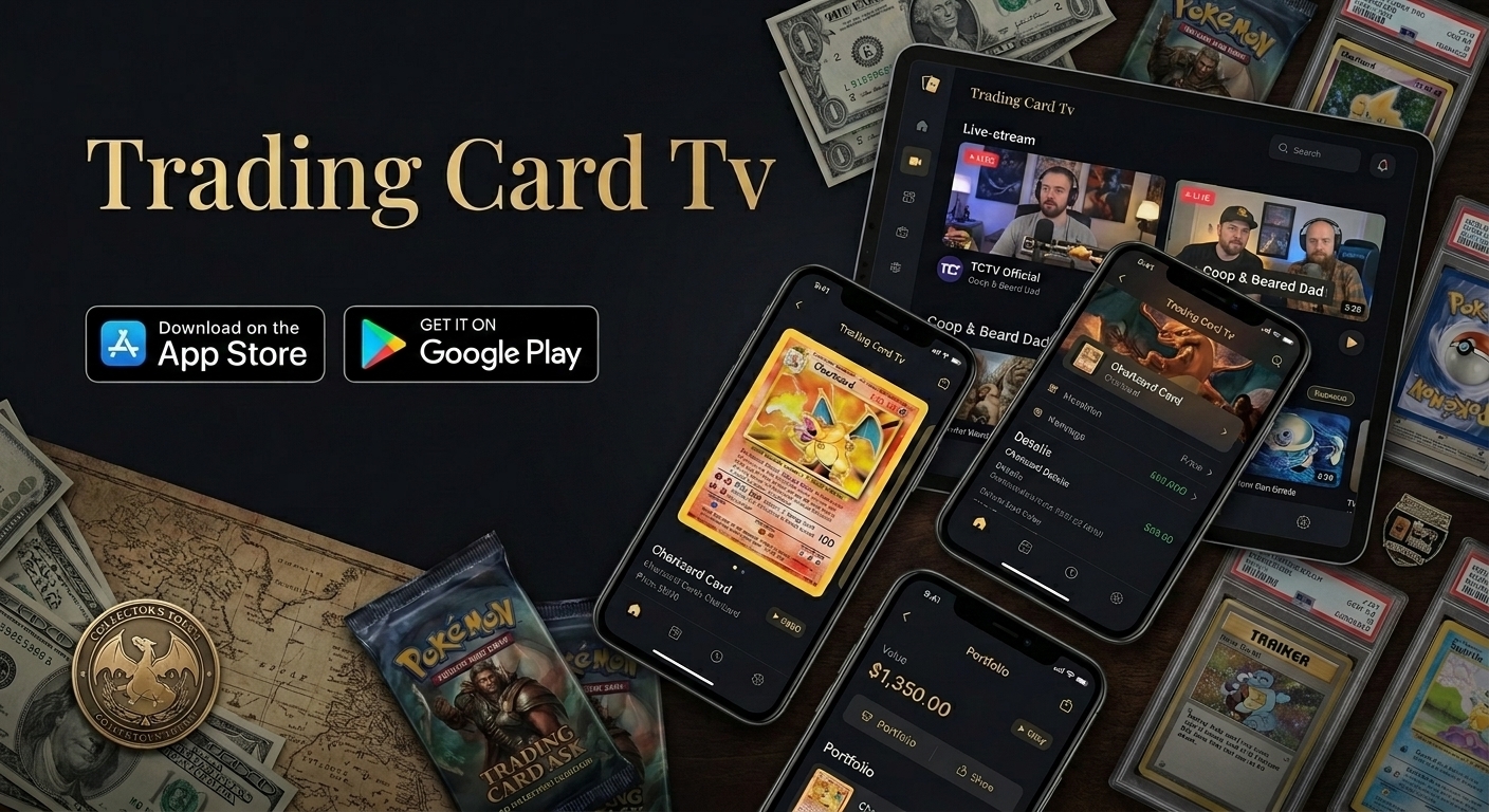 Trading Card Tv App