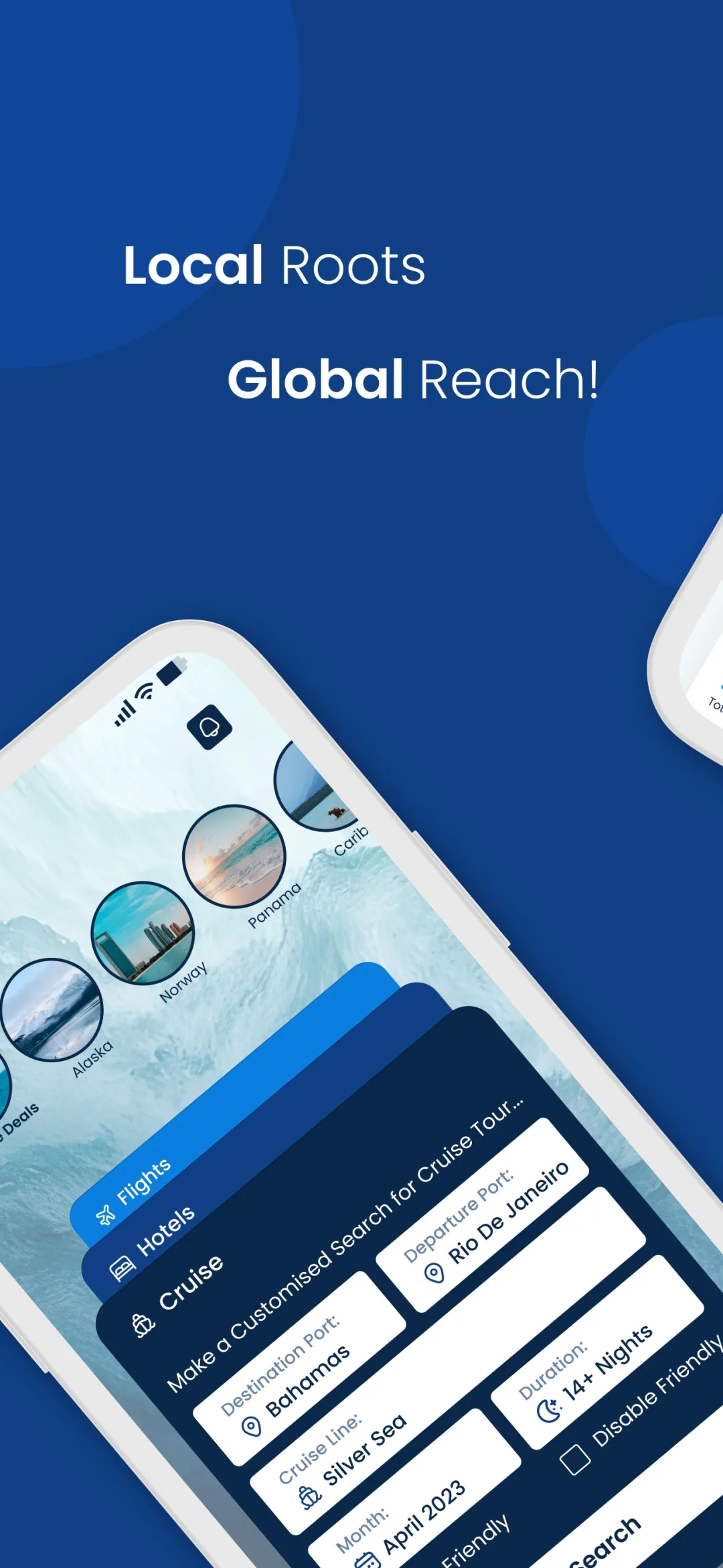 Reserval app screen