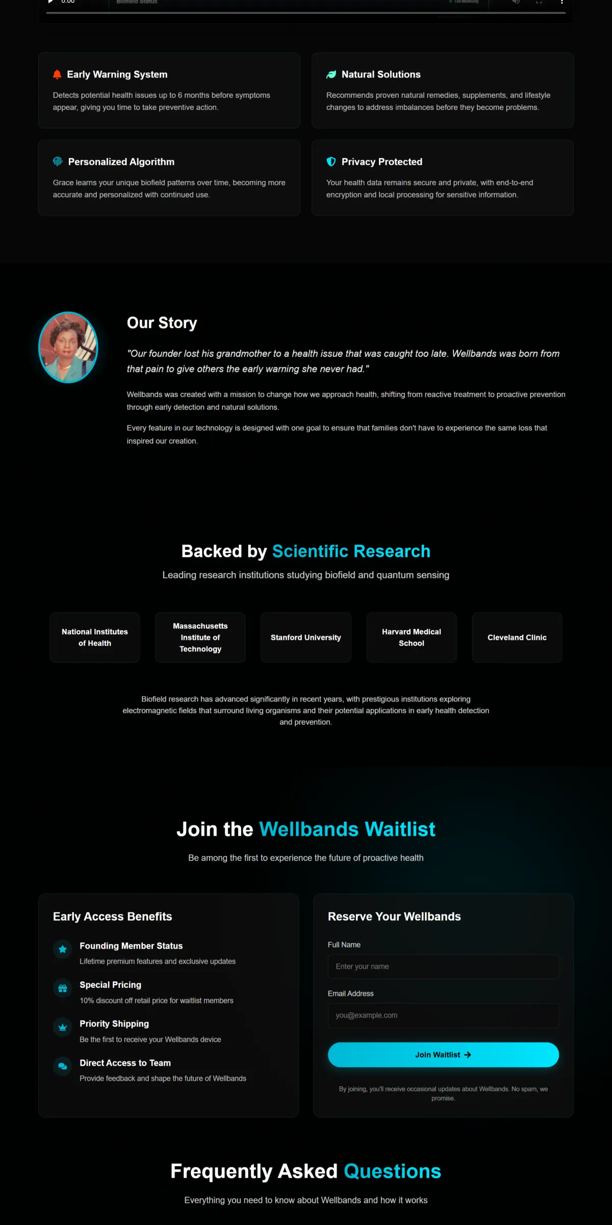 AI Health Platform page 2