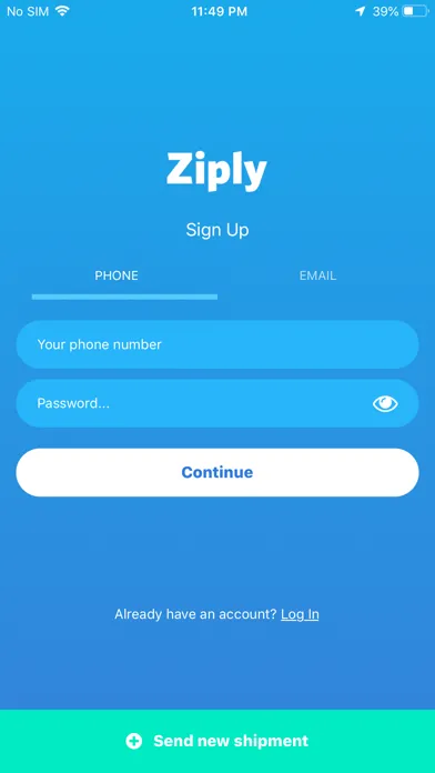 Ziply screen 3