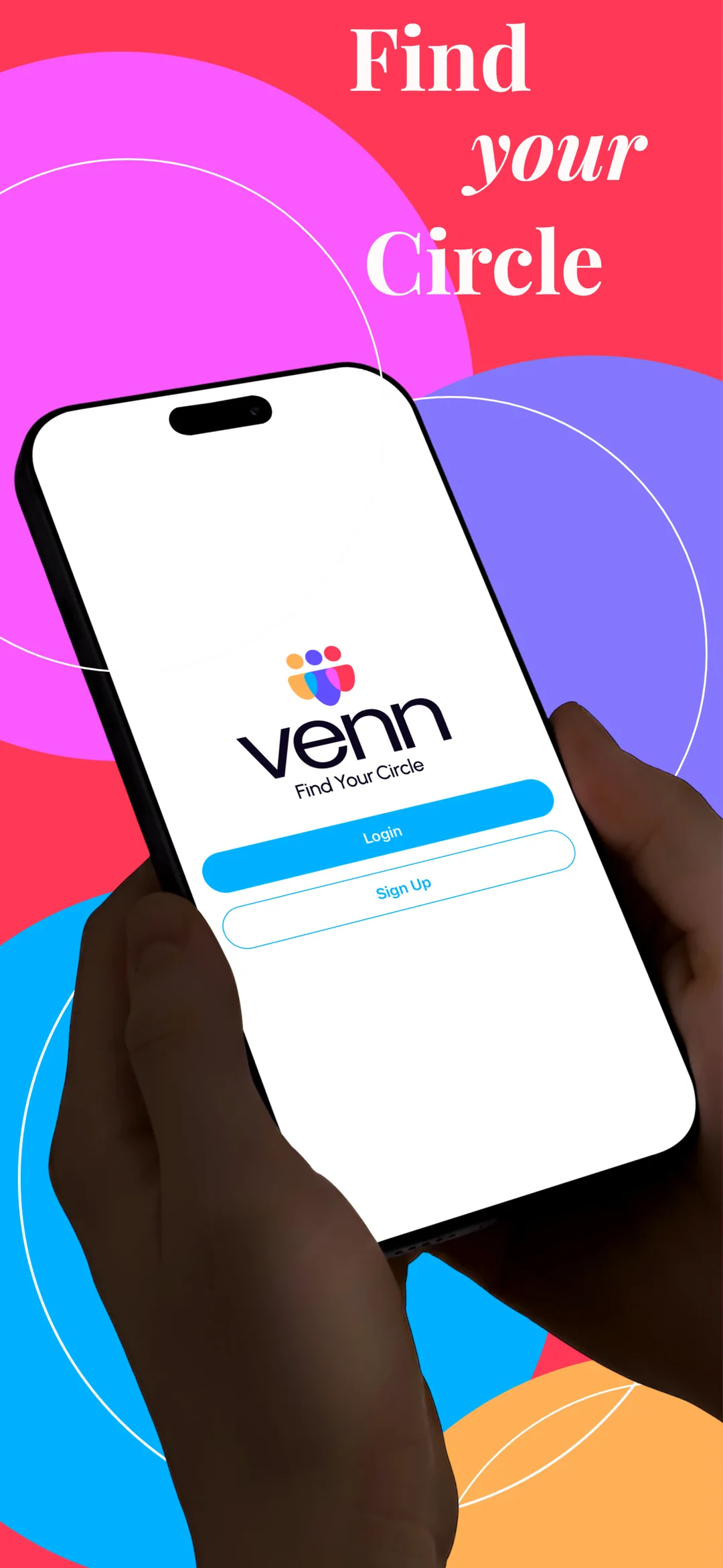 Venn Social screen 1